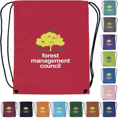 Nylon Drawstring Backpack Nylon Drawstring Backpack