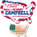 United States Shape Magnet