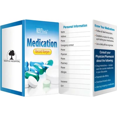 No More Accidents with this Medication Record Keeper