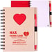 Recycle Die Cut Notebook: Heart