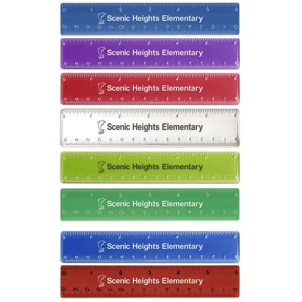 Advertising Ruler Pvc Custom 6