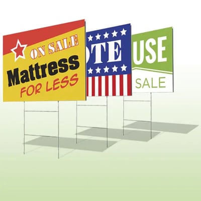 Coroplast Yard Signs Coroplast Yard Signs