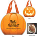 Reflective Halloween Pumpkin Tote Bag