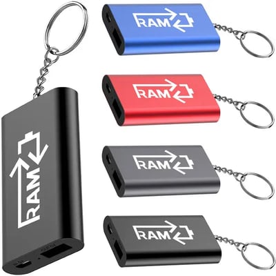 Keychain Power Bank 1800mAh Keychain Power Bank 1800mAh