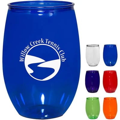 Plastic Stemless Wine Glass Plastic Stemless Wine Glass